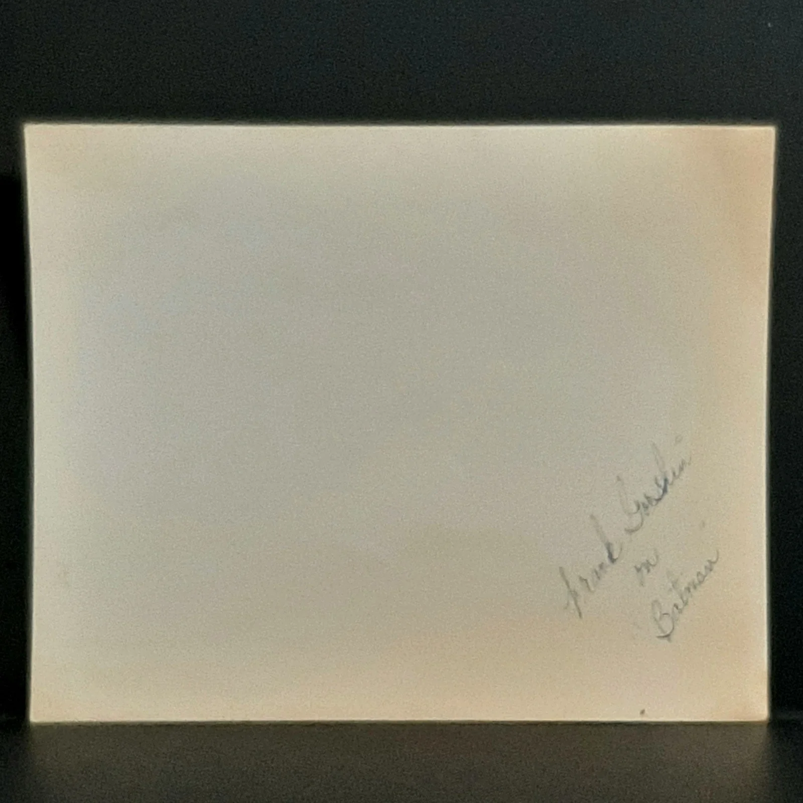Frank Gorshin — 1979 Hand Signed Autograph Index Card & Photo Frank Gorshin as Riddler in Batman, изображение 4