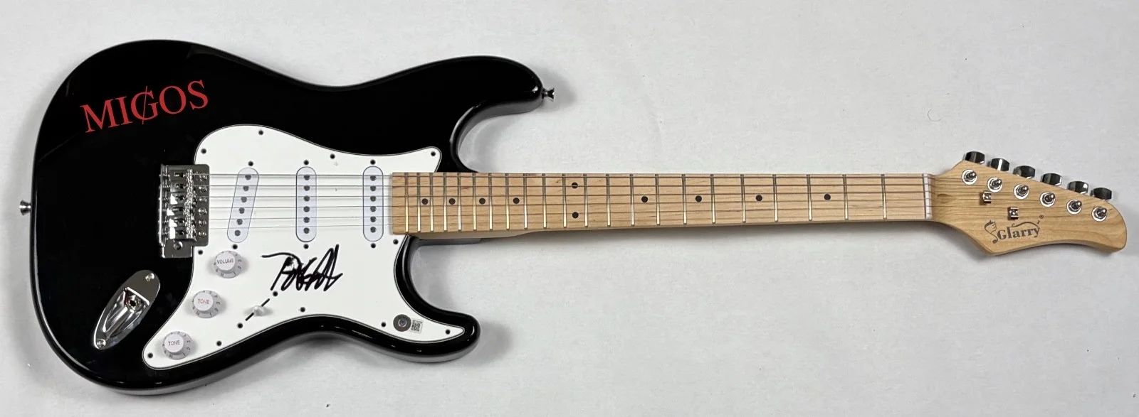 Migos Takeoff Signed Autograph Electric Guitar Hip Hop Rapper Beckett COA, изображение 3
