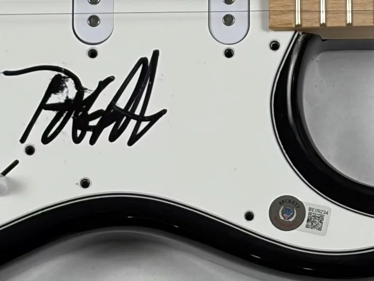 Migos Takeoff Signed Autograph Electric Guitar Hip Hop Rapper Beckett COA, изображение 5