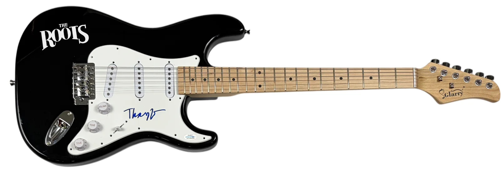The Roots Black Thought Signed Autograph Electric Guitar Rapper Singer ACOA COA, изображение 2