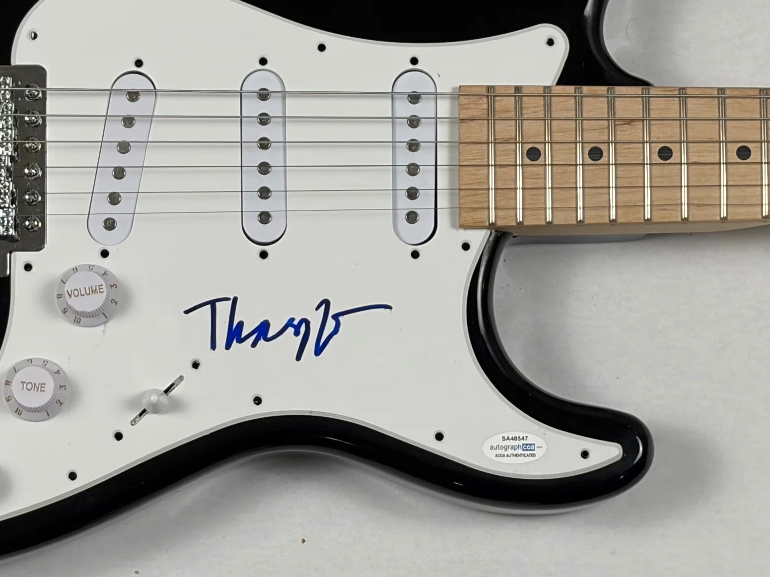 The Roots Black Thought Signed Autograph Electric Guitar Rapper Singer ACOA COA, изображение 4