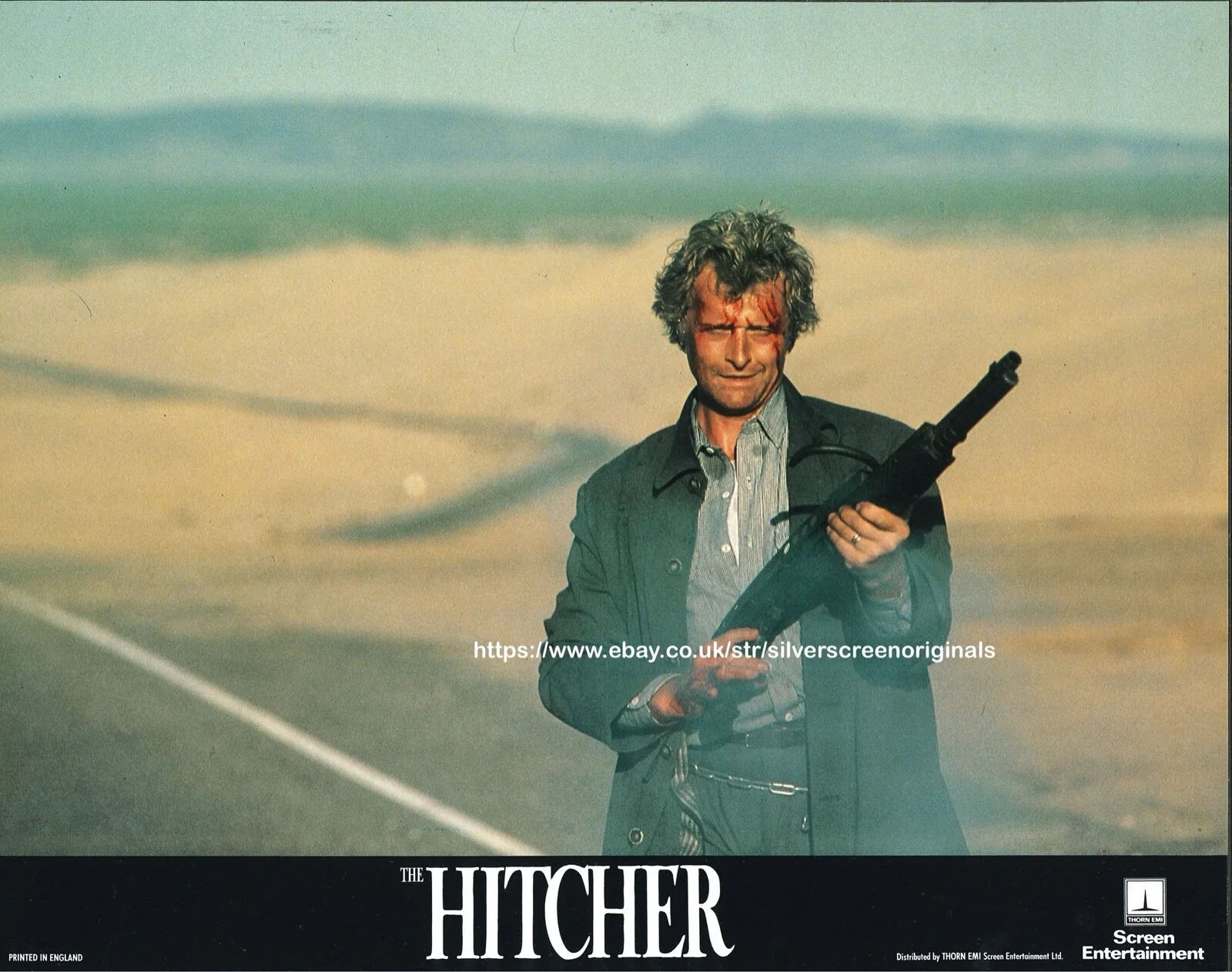 Hitcher 10x ORIGINAL US Lobby Cards Rutger Heuer C. Thomas Howell 1986, image 2