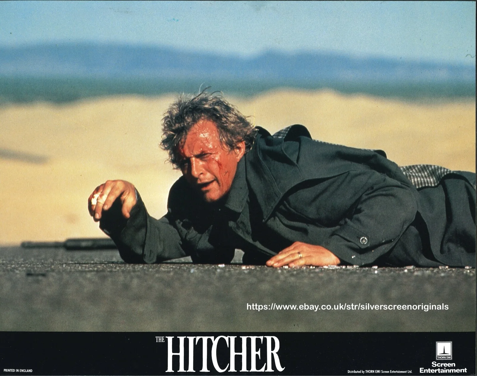 Hitcher 10x ORIGINAL US Lobby Cards Rutger Heuer C. Thomas Howell 1986, image 3