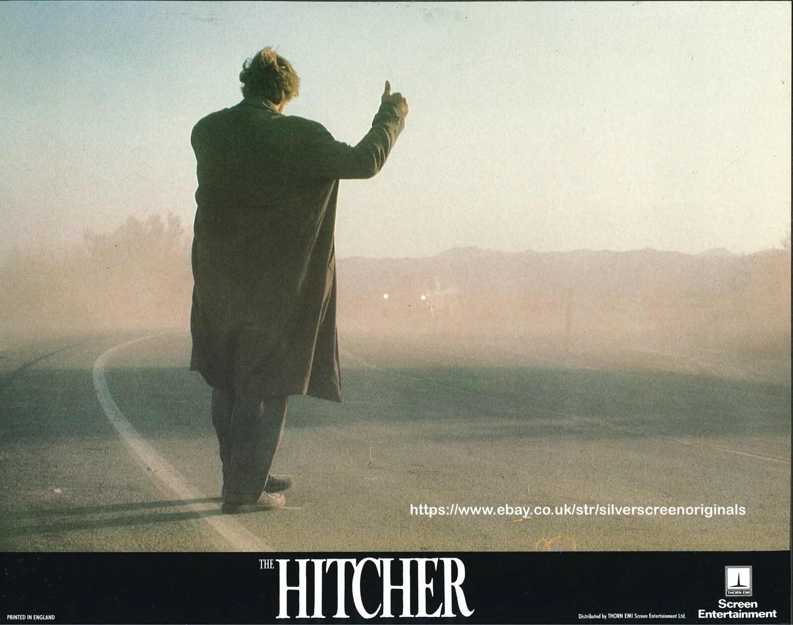 Hitcher 10x ORIGINAL US Lobby Cards Rutger Heuer C. Thomas Howell 1986, image 4