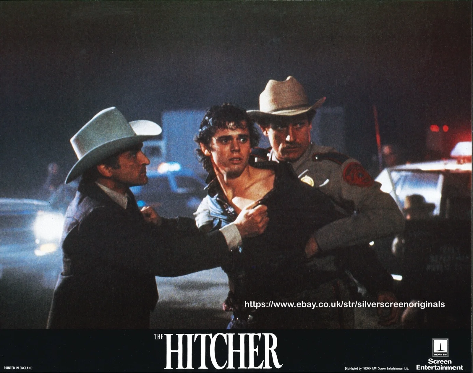 Hitcher 10x ORIGINAL US Lobby Cards Rutger Heuer C. Thomas Howell 1986, image 5