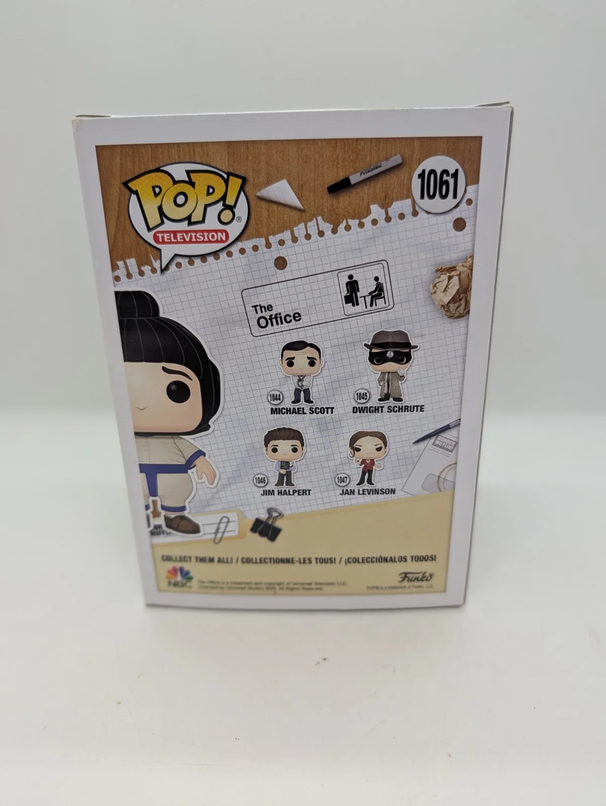 ed helms — Ed Helms Signed The Office Andy Bernard Funko Pop #1061 SWAU, изображение 3