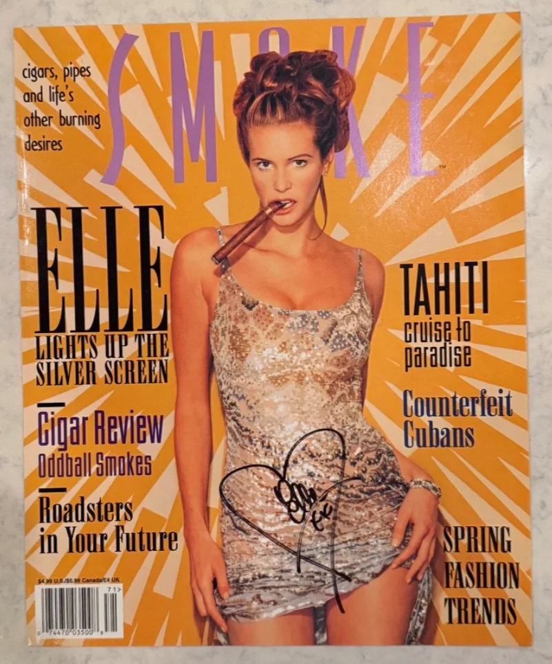 Supermodel autograph lot Kathy Ireland Stephanie Seymour Elle MacPherson Claudia, изображение 5