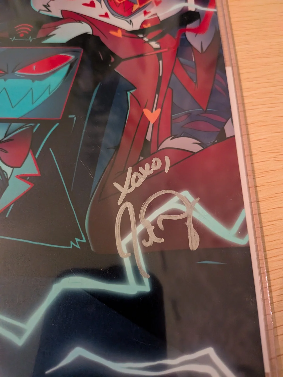 LILLI COOPER, JOEL PEREZ — The Vees Velvet & Valentino - Hazbin Hotel 8x10 Signed JSA Certified Autograph, изображение 5