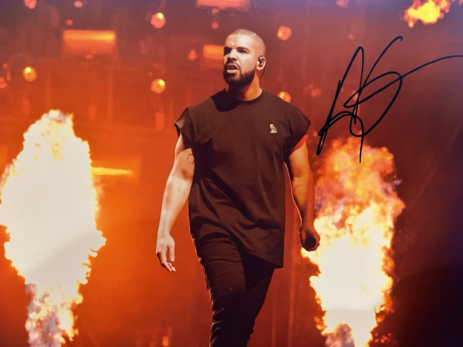 Drake — Drake Aubrey Graham Signed Autograph 8x10 Photo - Take Care Views Rapper., изображение 2