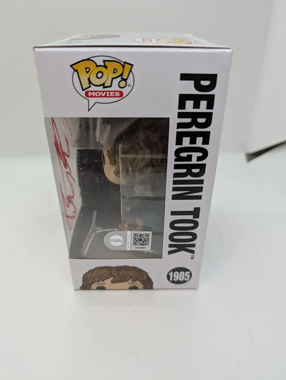 billy boyd — Billy Boyd Signed Lord Of The Rings Peregrin Took Funko Pop #1985 SWAU, изображение 2