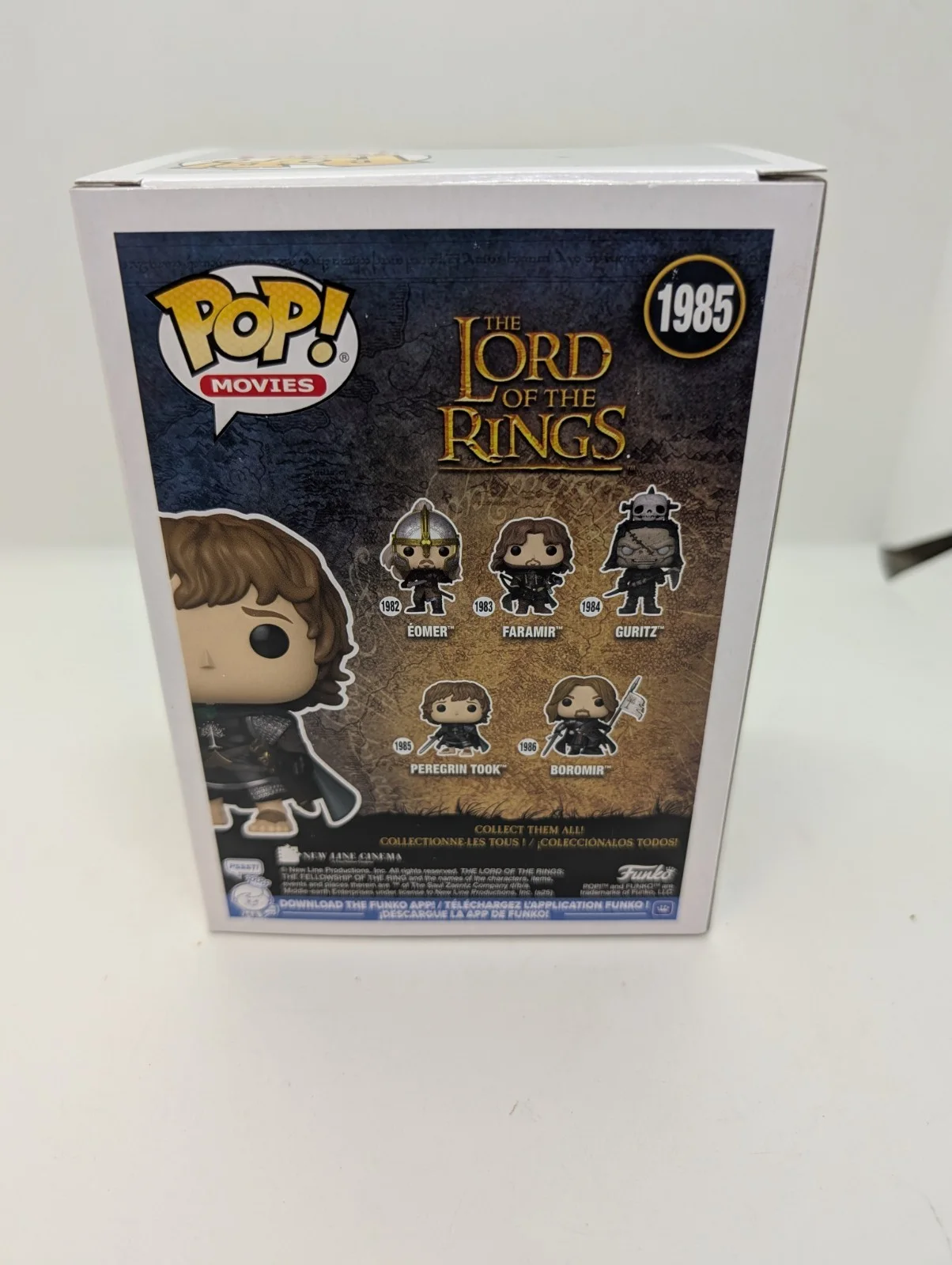 billy boyd — Billy Boyd Signed Lord Of The Rings Peregrin Took Funko Pop #1985 SWAU, изображение 3