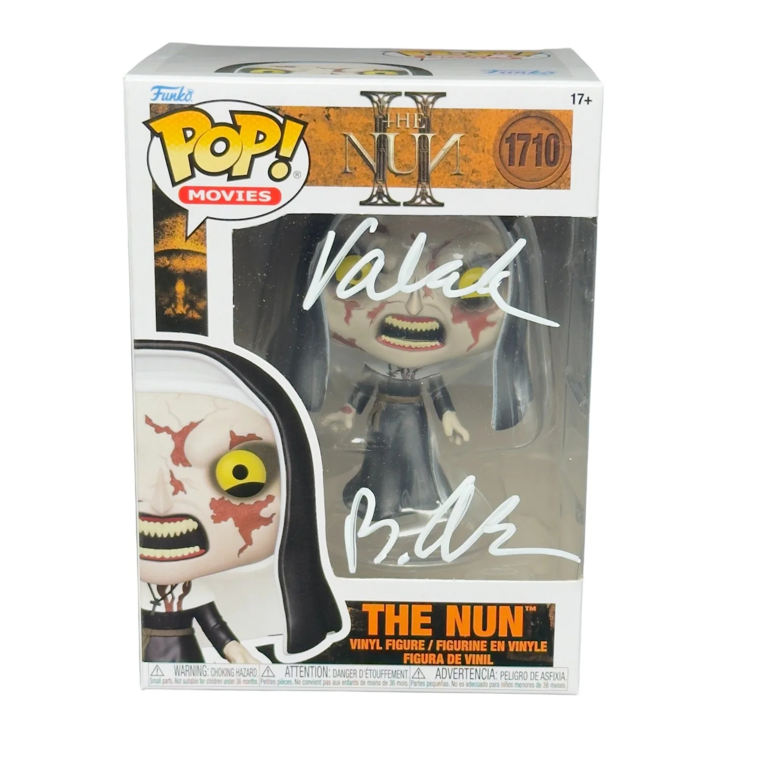Bonnie Aarons — Bonnie Aarons Signed Valak The Nun Funko Pop 1710 - Beckett Authentic Autograph