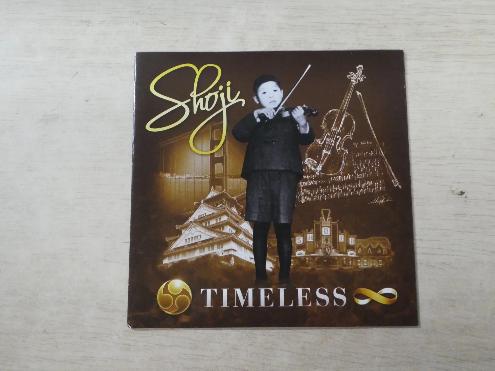 Shoji Timeless CD Signed Booklet No CD Booklet Only Autograph Shoji Tabuchi, изображение 2