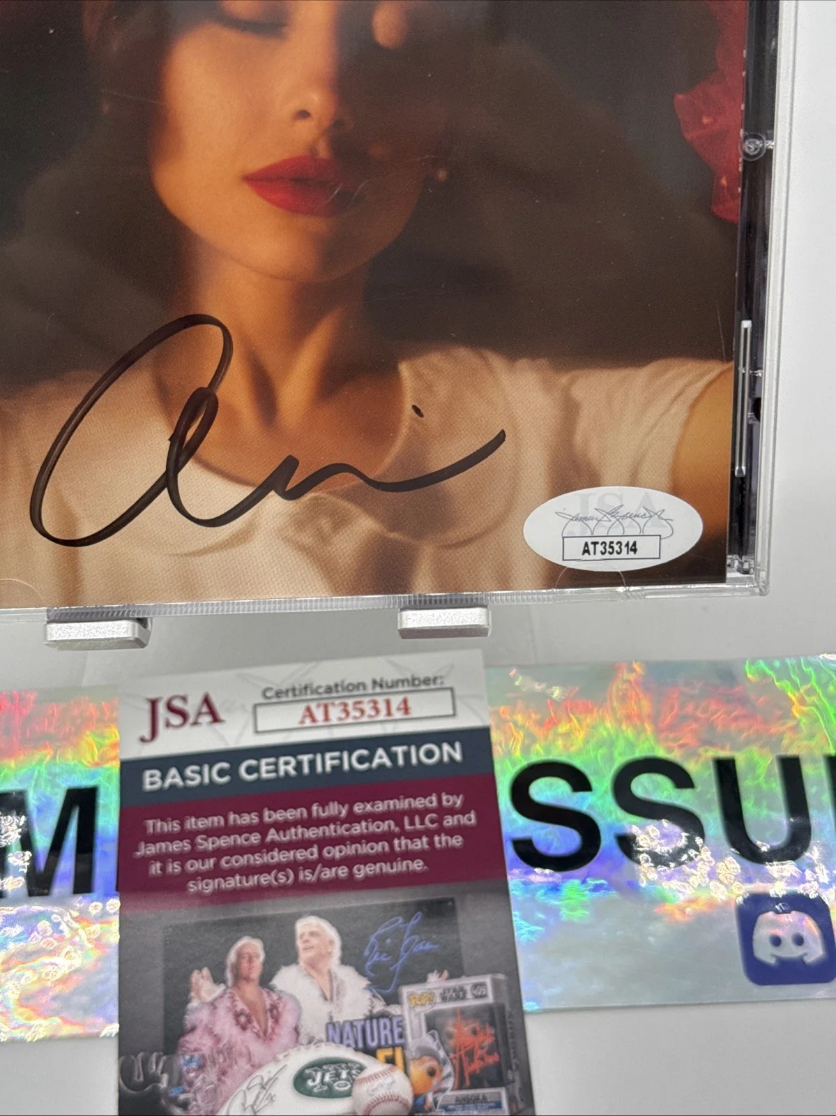 Ariana Grande Hand Signed Autographed Eternal Sunshine PSA COA Authenticated D, image 2