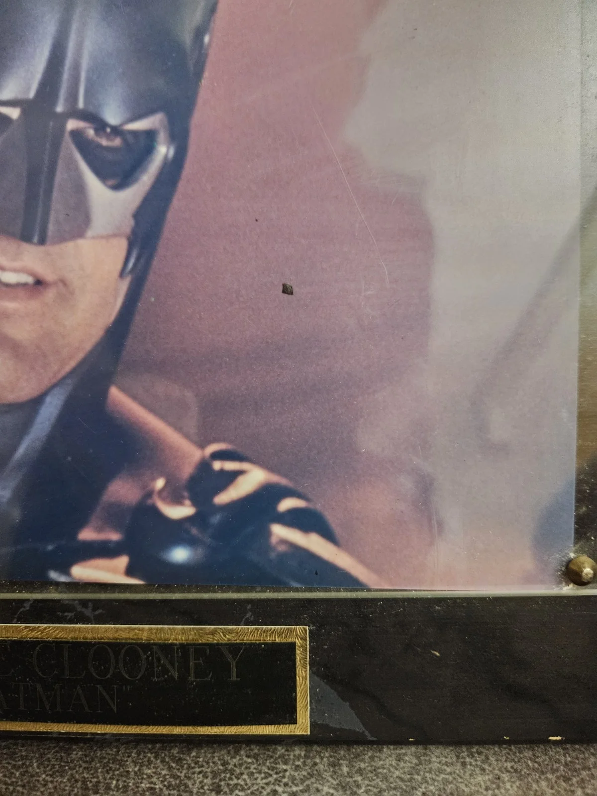 George Clooney — George Clooney / Batman Framed 8 x 10 Autographed Photograph With C0A, изображение 4