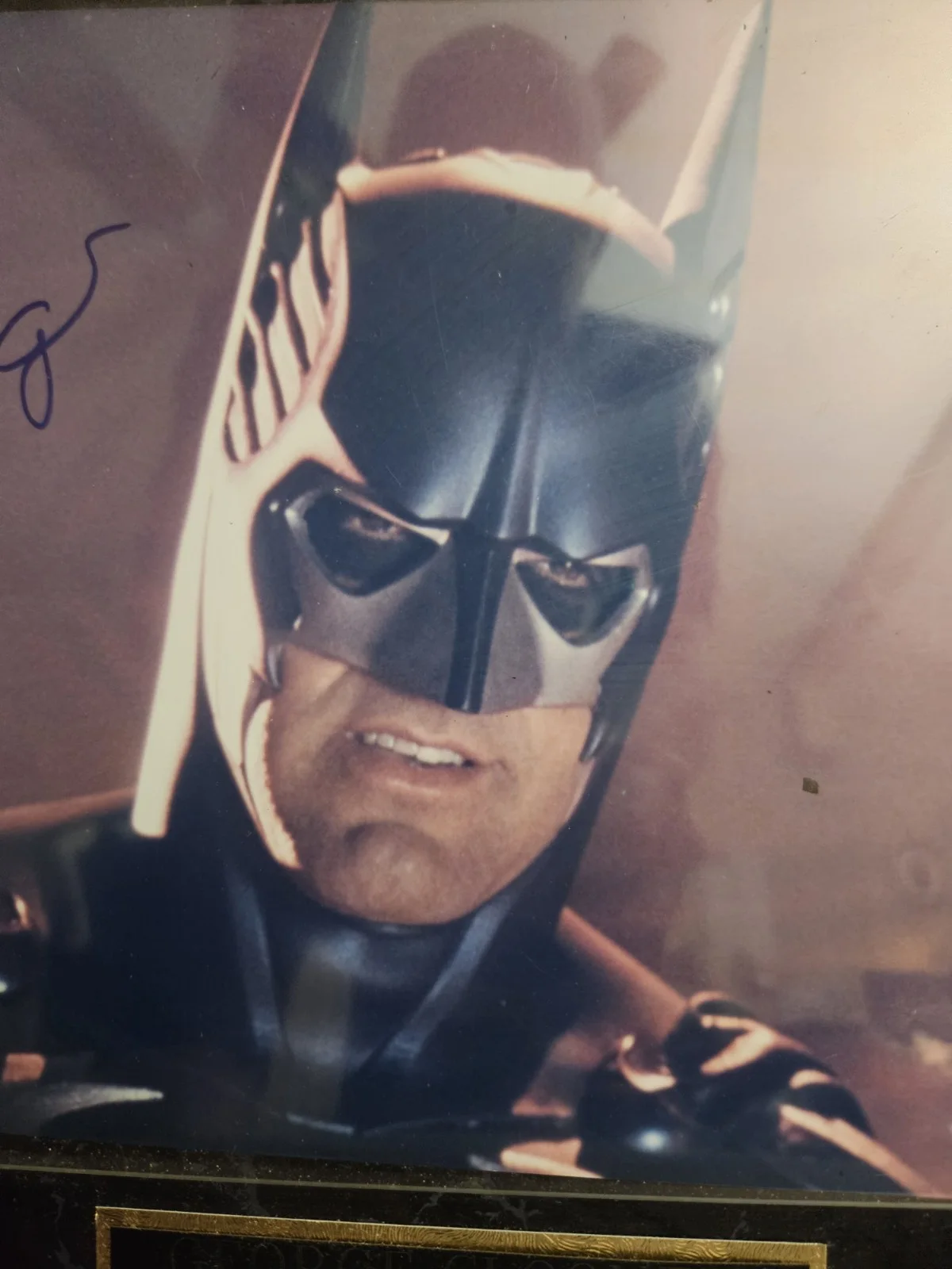 George Clooney — George Clooney / Batman Framed 8 x 10 Autographed Photograph With C0A, изображение 5