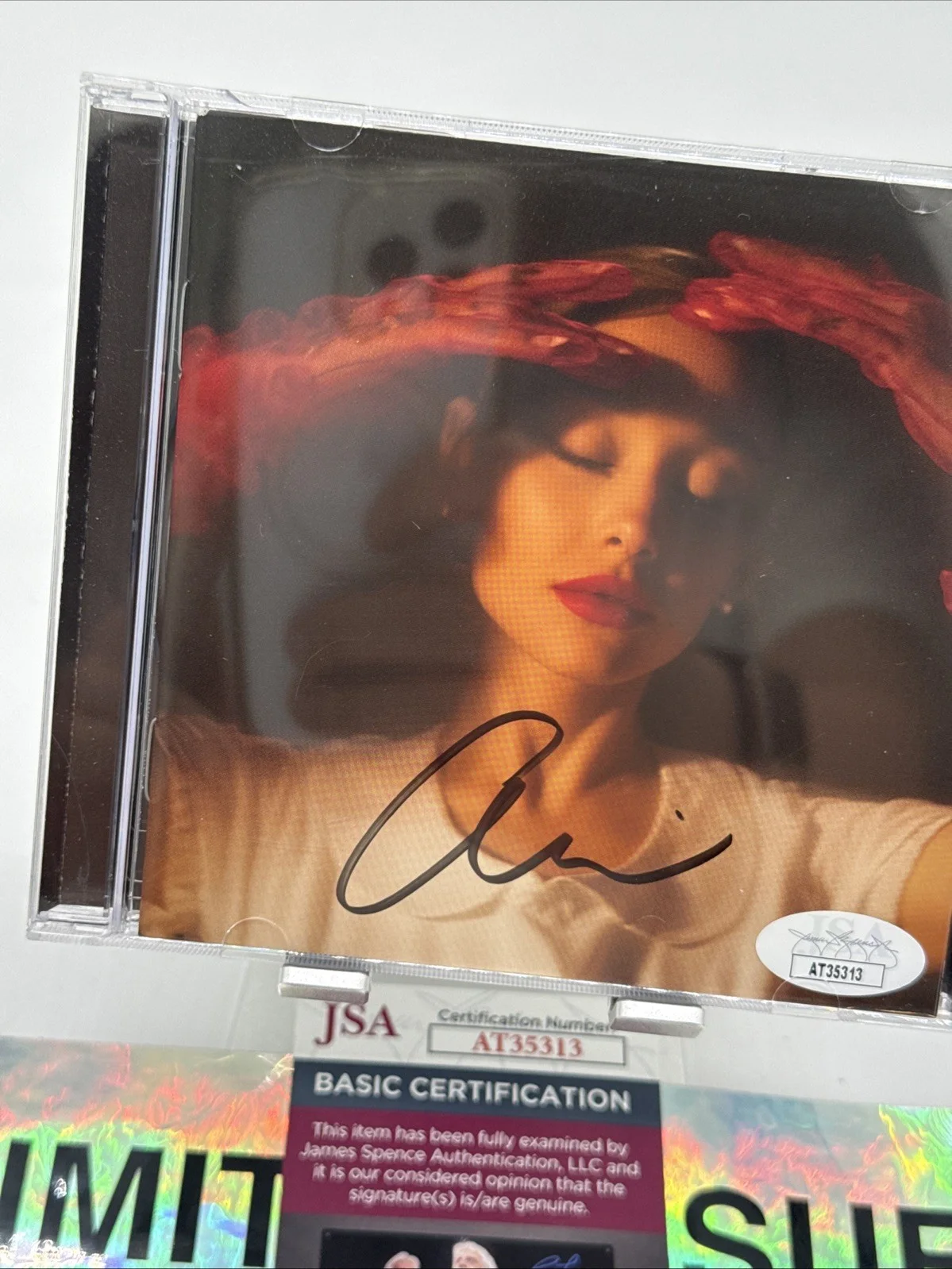 Ariana Grande Hand Signed Autographed Eternal Sunshine PSA COA Authenticated C, image 3