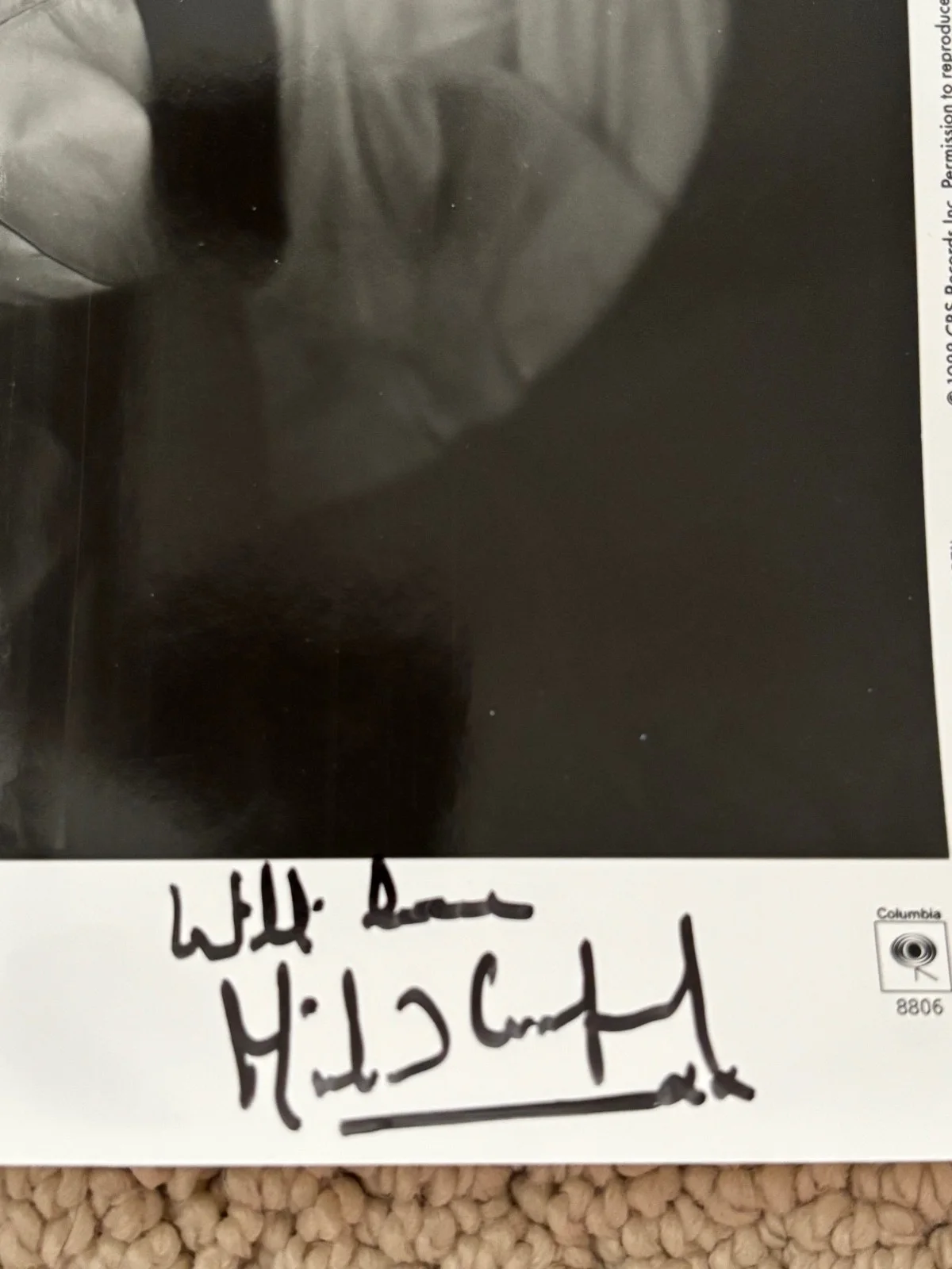 Michael Crawford — Michael Crawford – Signed Black & White photo (8” x 10”), image 2