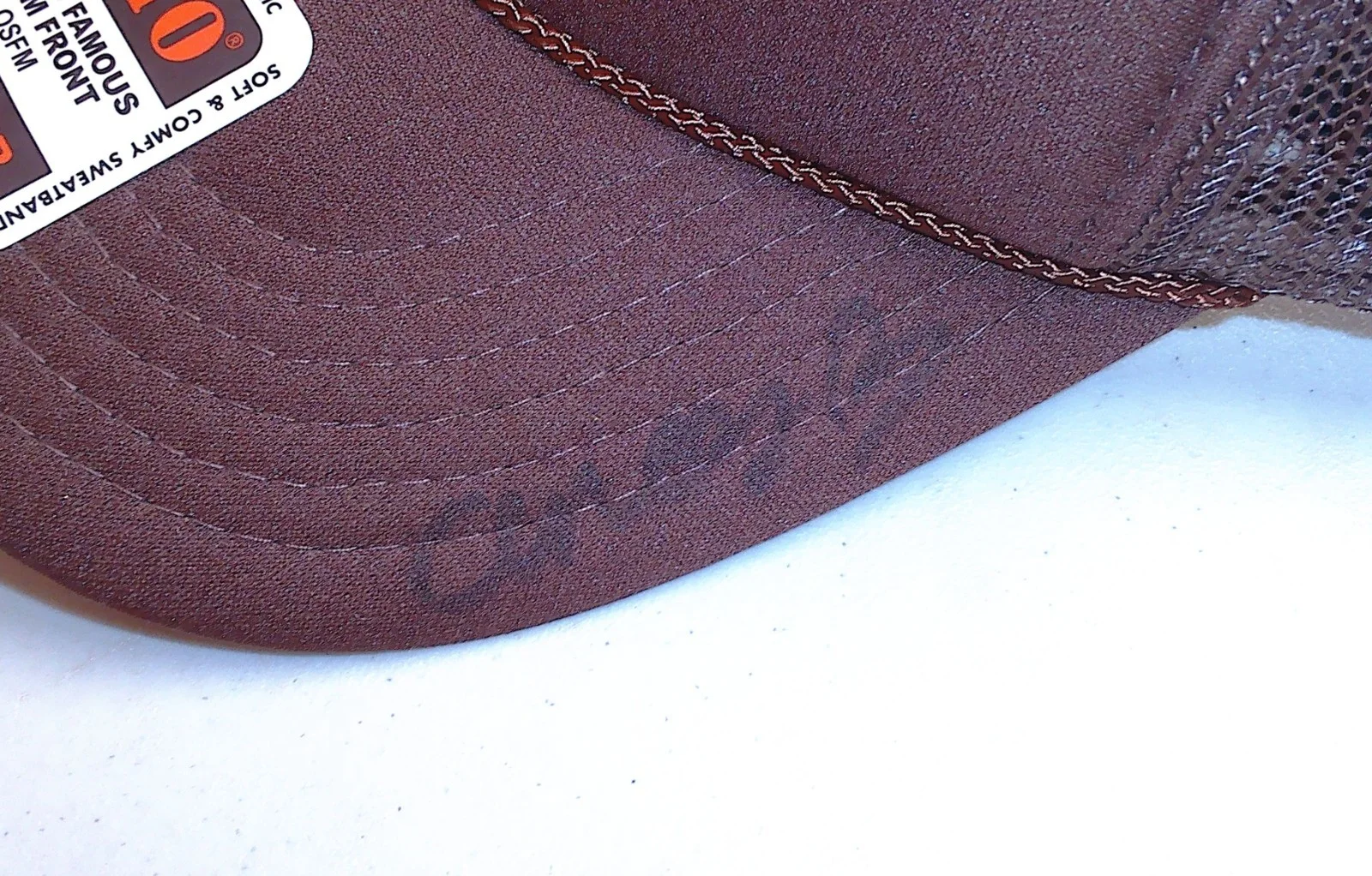 ANEES Signed Anees Homesick US Tour 2025 Brown Trucker Hat Cap OSFA Adjustable, изображение 2