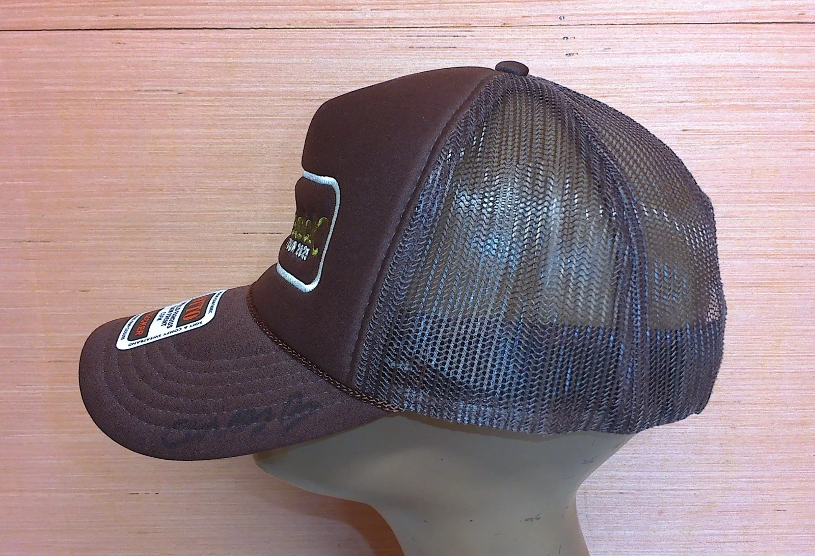 ANEES Signed Anees Homesick US Tour 2025 Brown Trucker Hat Cap OSFA Adjustable, изображение 5