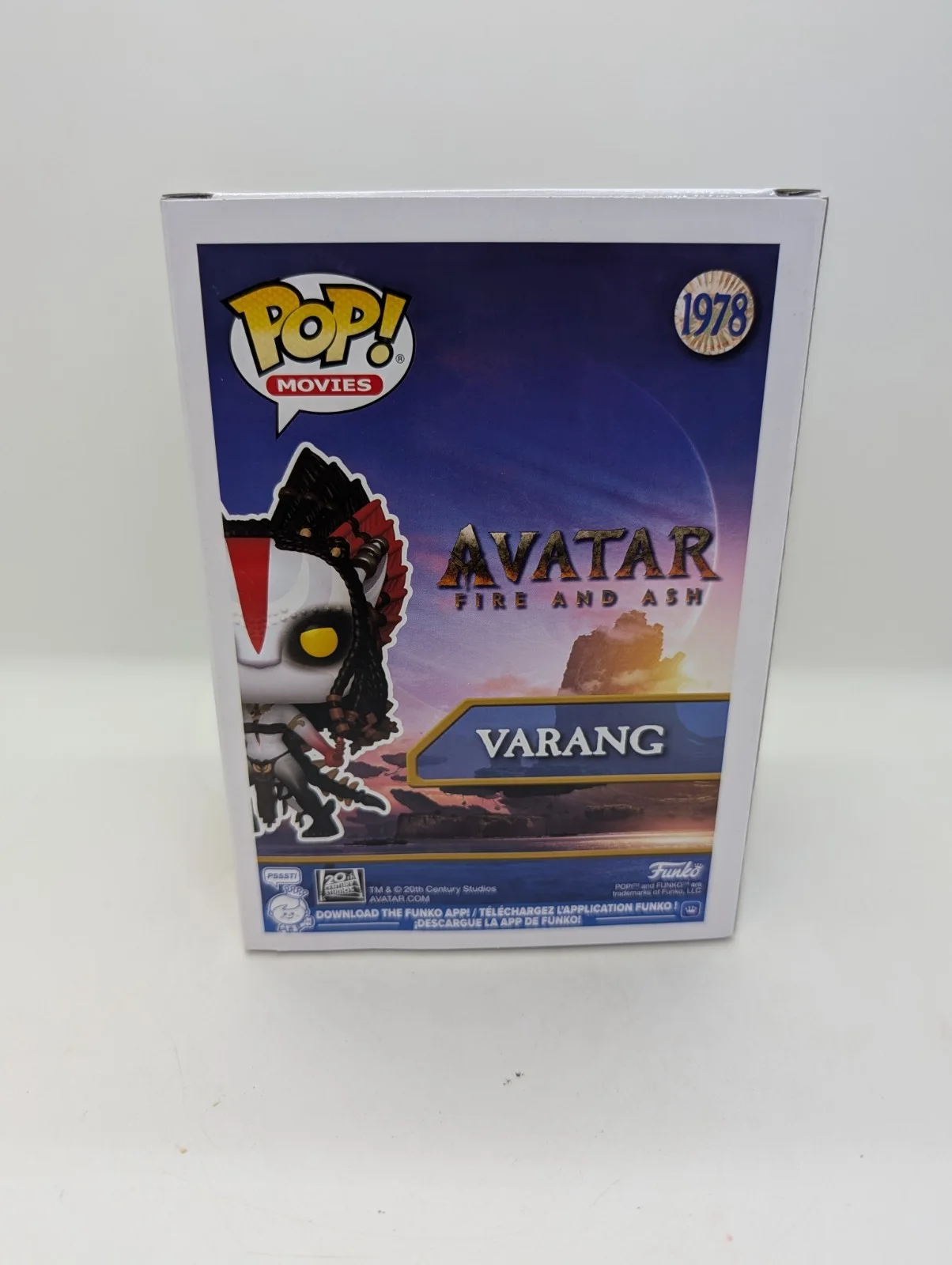 oona chaplin — Oona Chaplin Signed Avatar Fire And Ash Varang Funko Pop #1978 SWAU #2, изображение 3