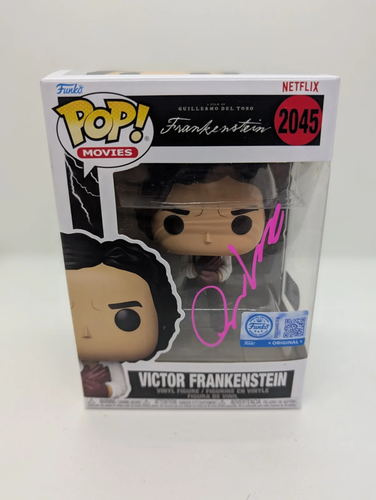 oscar isaac — Oscar Isaac Signed Victor Frankenstein FUNKO POP #2045 SWAU #2