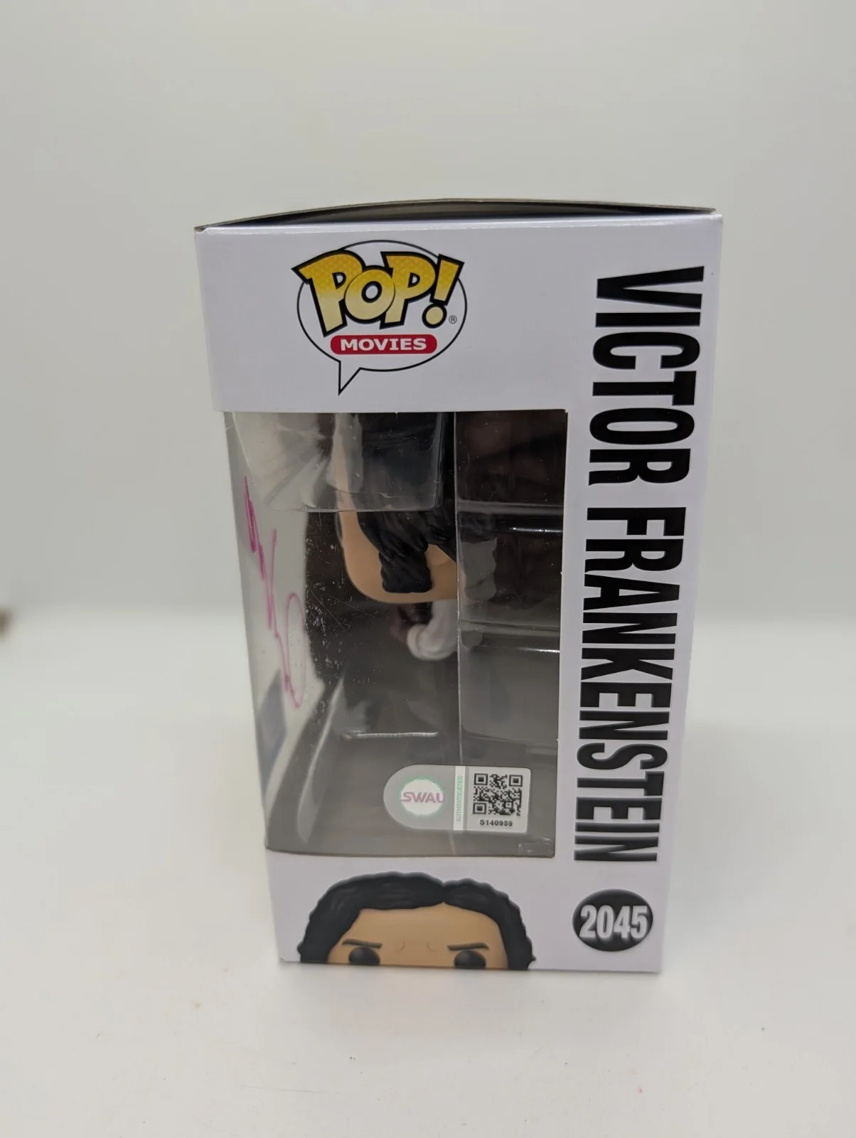 oscar isaac — Oscar Isaac Signed Victor Frankenstein FUNKO POP #2045 SWAU #2, image 2