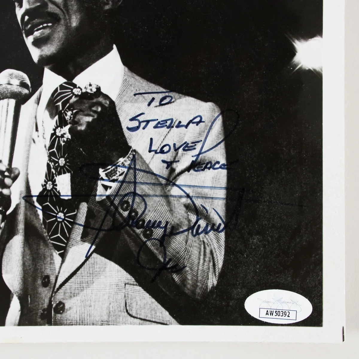 Sammy Davis Jr. Signed Photo 8x10 - COA JSA, image 2