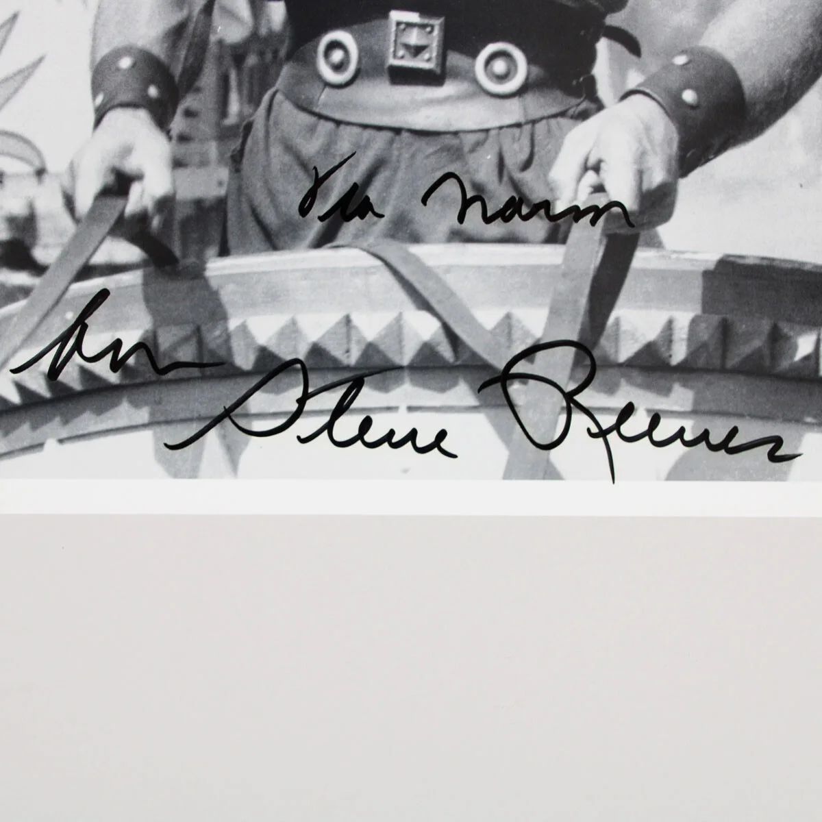 Steve Reeves Signed Photo 8x10 - COA JSA, image 2