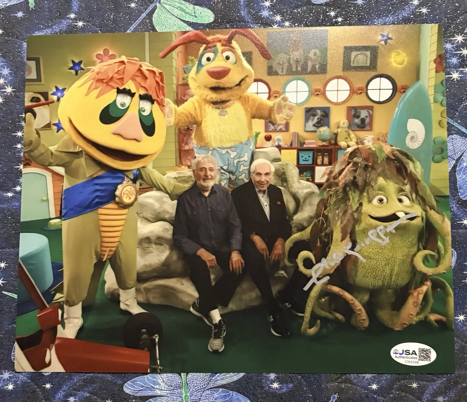 Sid Krofft 8x10 Pic Signed Creator of HR Pufnstuf, Land Of The Lost W/2 COAs, image 2