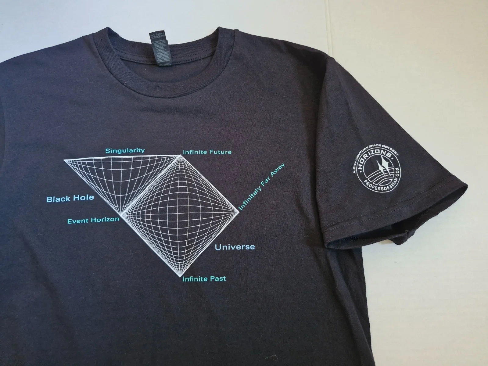 PROFESSOR BRIAN COX - official UK/Ireland tour 2024 T-shirt - Medium - NEW, изображение 2