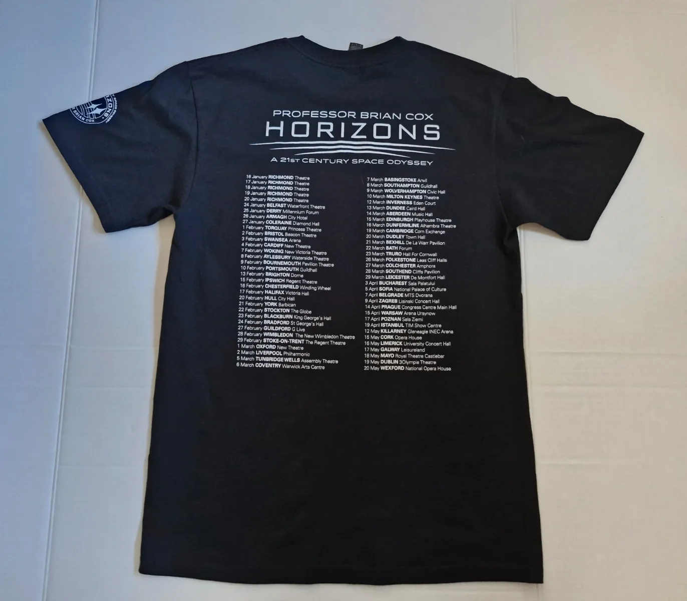 PROFESSOR BRIAN COX - official UK/Ireland tour 2024 T-shirt - Medium - NEW, изображение 5