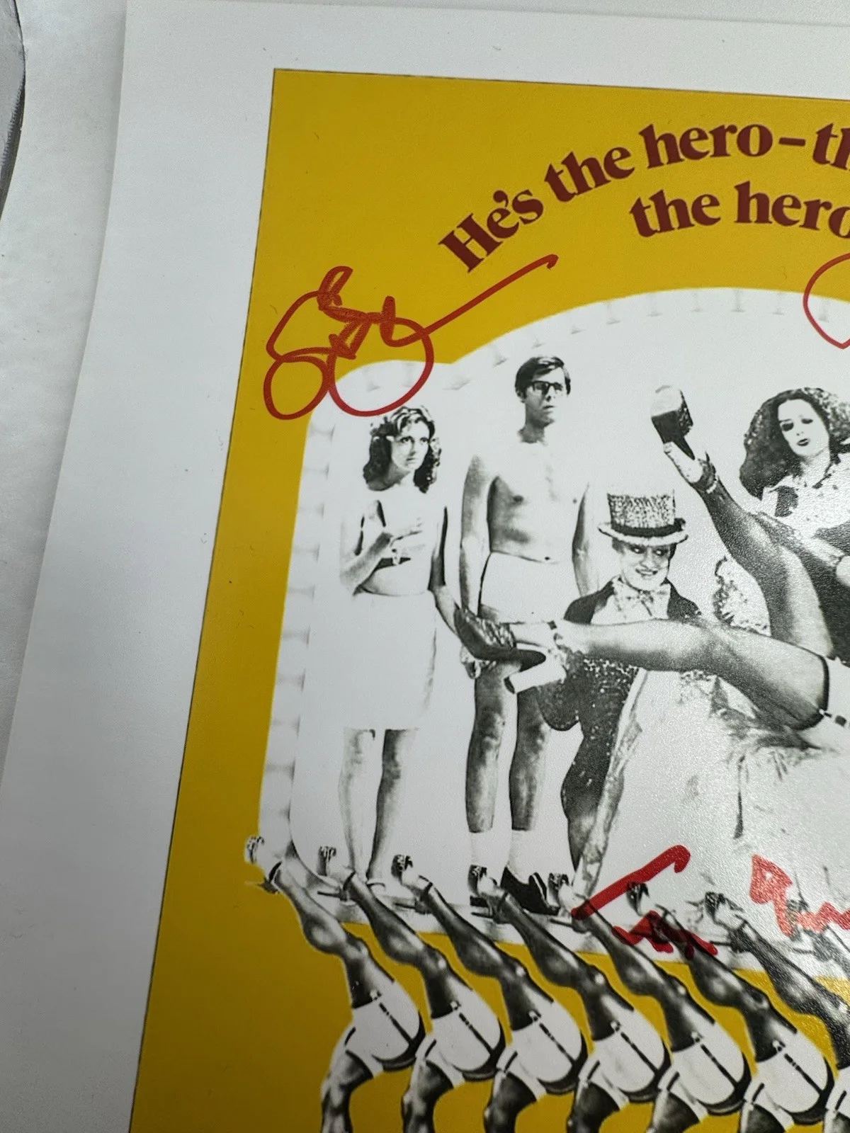 Rocky Horror Signed Photo Signed Tim Curry Susan Sarandon Barry Bostwick OC COA, изображение 3