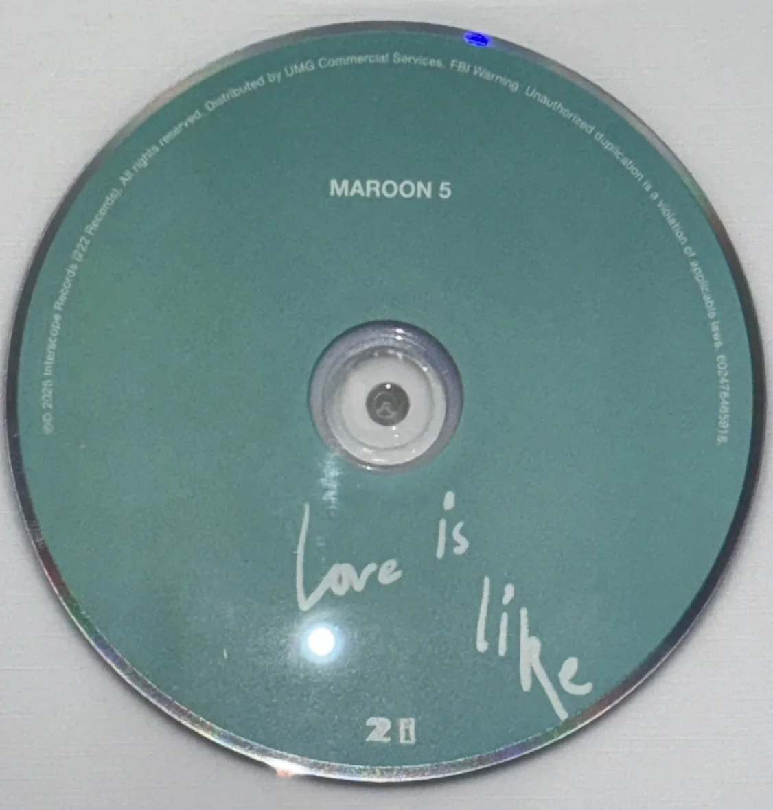 MAROON 5 LOVE IS LIKE SIGNED FRAMED & MATTED CD AUTOGRAPHED ART CARD SHIPS ASAP, изображение 3