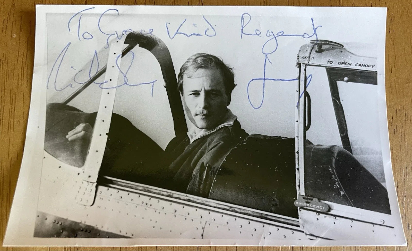 Nicholas Jones — English Actor Nicholas Jones Autograph Photo from TV series Wings, изображение 2