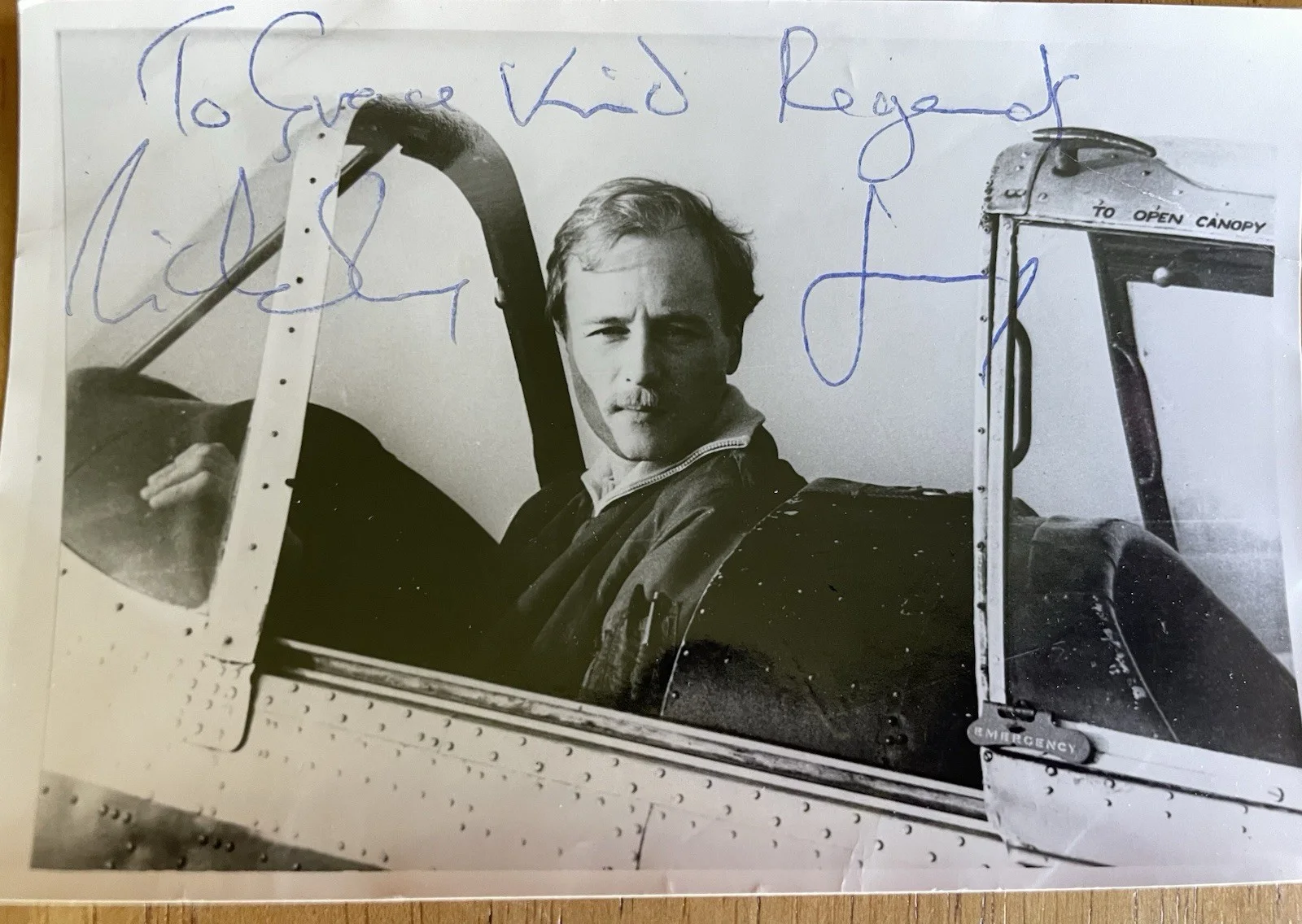 Nicholas Jones — English Actor Nicholas Jones Autograph Photo from TV series Wings, изображение 3