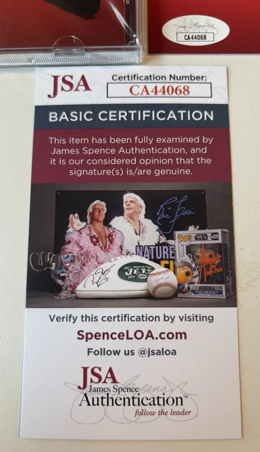 AVRIL LAVIGNE LOVE SUX SIGNED AUTOGRAPHED ART CARD & NEW CD JSA COA CA44068 RARE, изображение 3