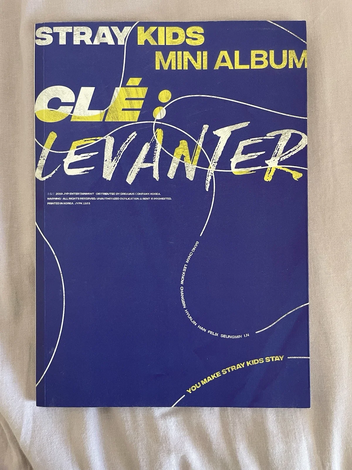 Stray Kids Felix signed CD Clé: Levanter Album, изображение 2