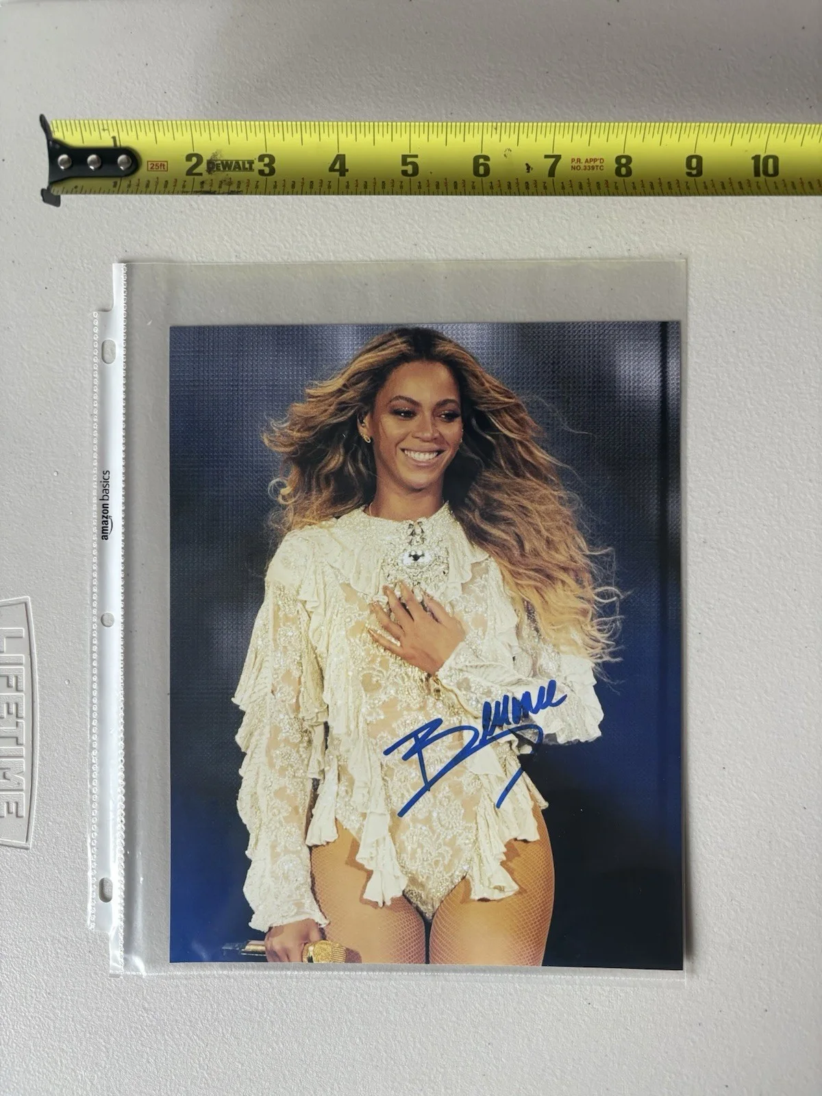 Beyonce Signed 8 x 10 Color Photo BSA COA 681 Queen B, изображение 4