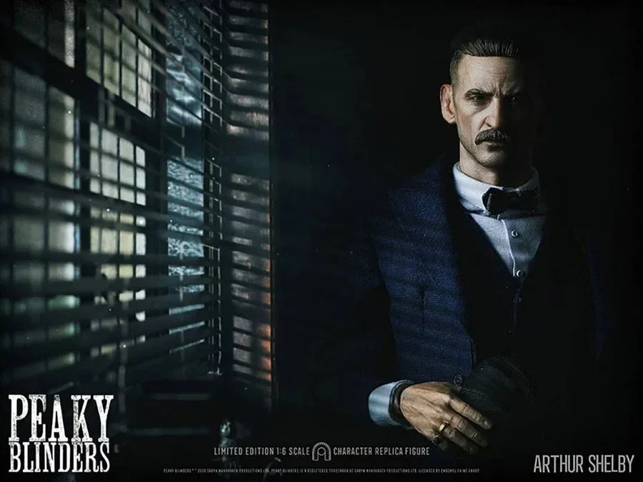 Peaky Blinders Arthur Shelby Big Chief Studios 1:6 Scale Action Figure LE, image 5