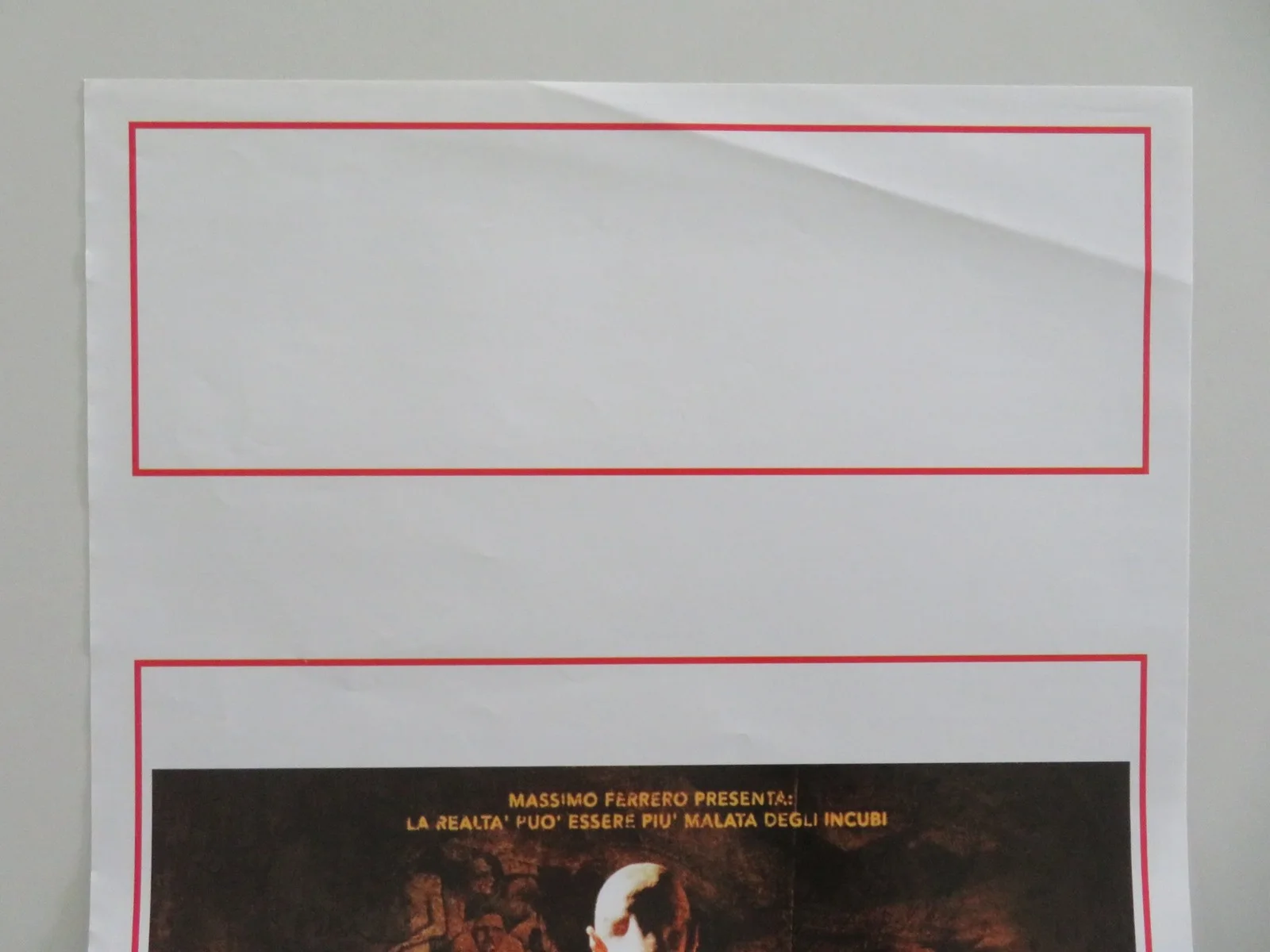 Shadow Italian Locandina Poster Jake Muxworthy Karina Testa 2009, изображение 2