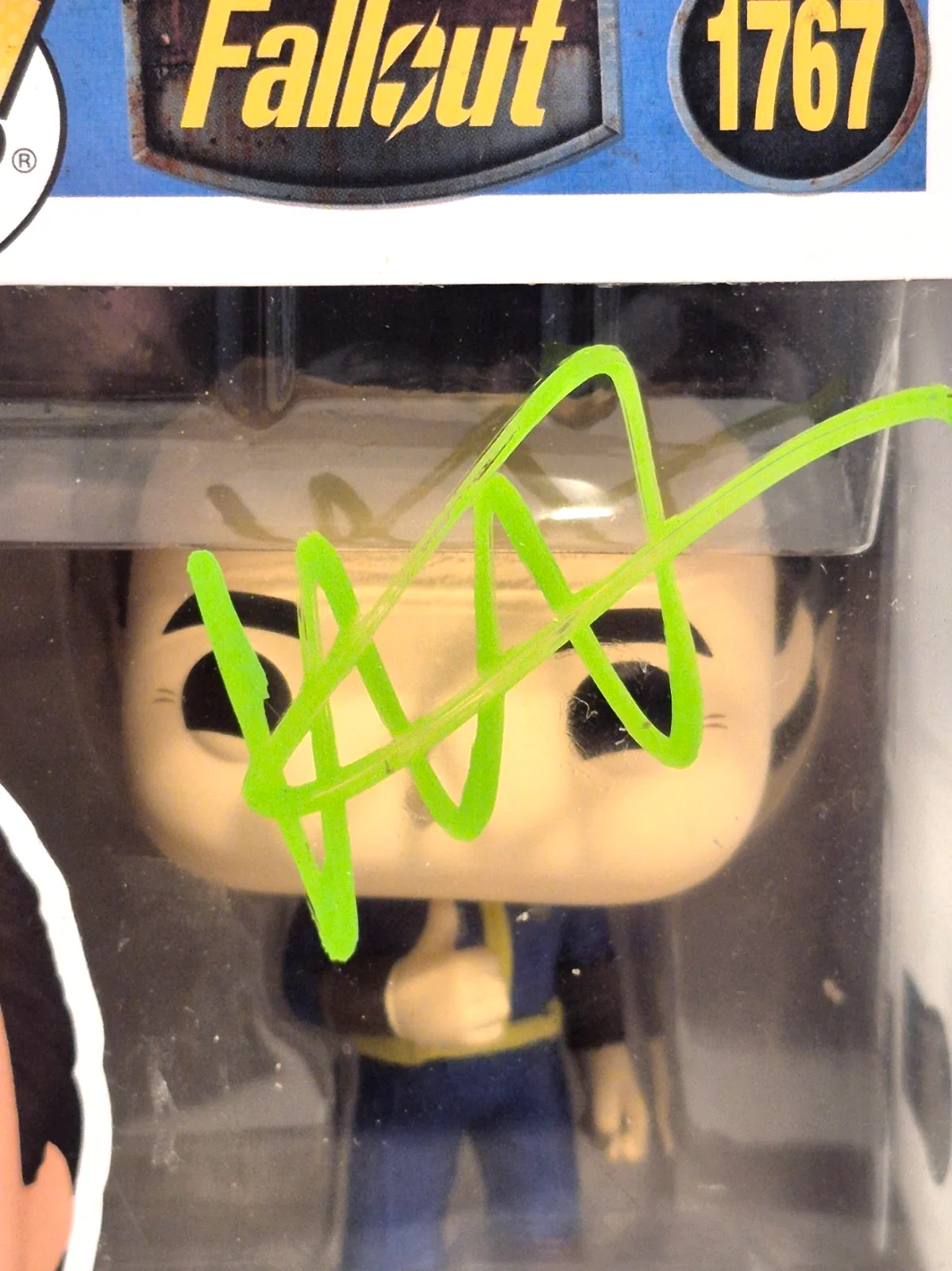 WALTON GOGGINS — WALTON GOGGINS SIGNED AUTO FALLOUT GHOUL COOPER HOWARD CHASE FUNKO POP BAS COA, image 2