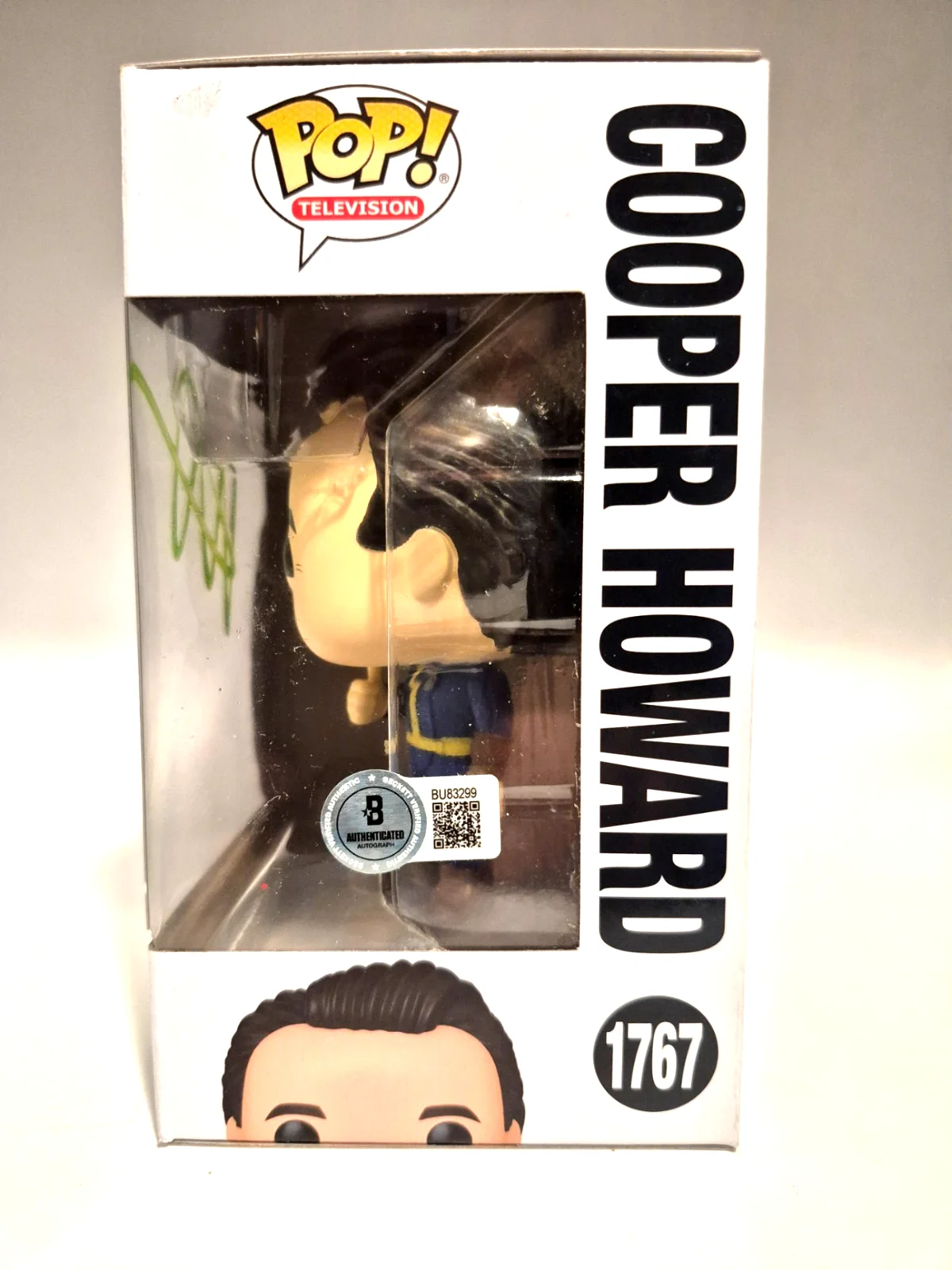 WALTON GOGGINS — WALTON GOGGINS SIGNED AUTO FALLOUT GHOUL COOPER HOWARD CHASE FUNKO POP BAS COA, image 3