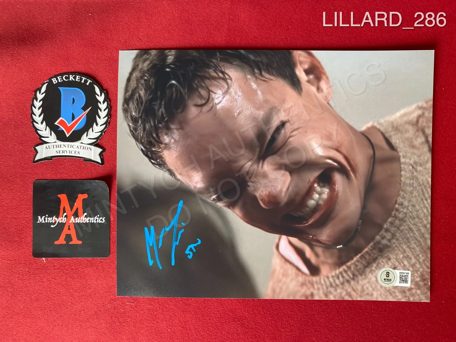 Matthew Lillard — Matthew Lillard autographed signed 8x10 photo Scream Beckett Stu Macher