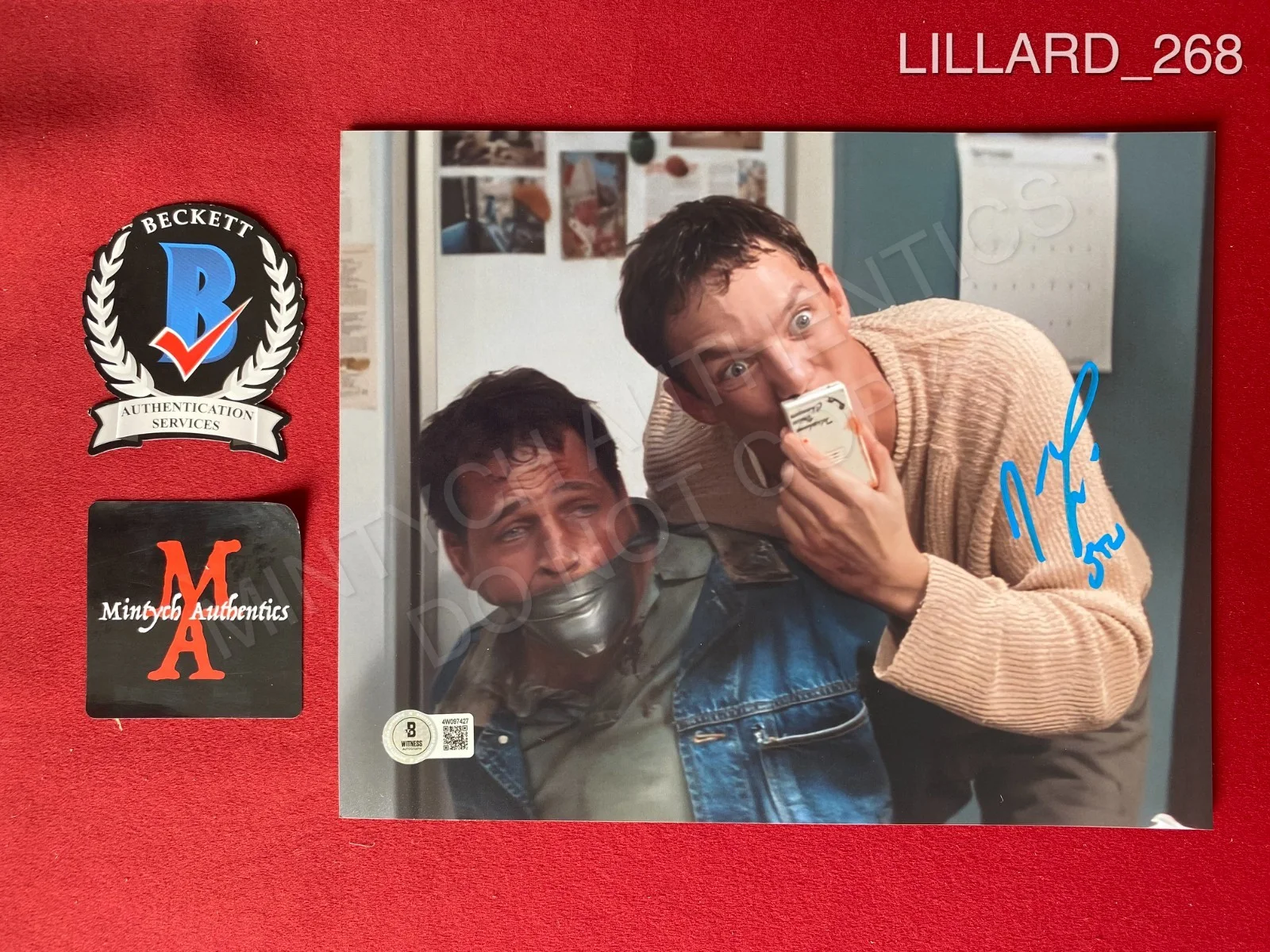 Matthew Lillard — Matthew Lillard autographed signed 8x10 photo Scream Beckett Stu Macher