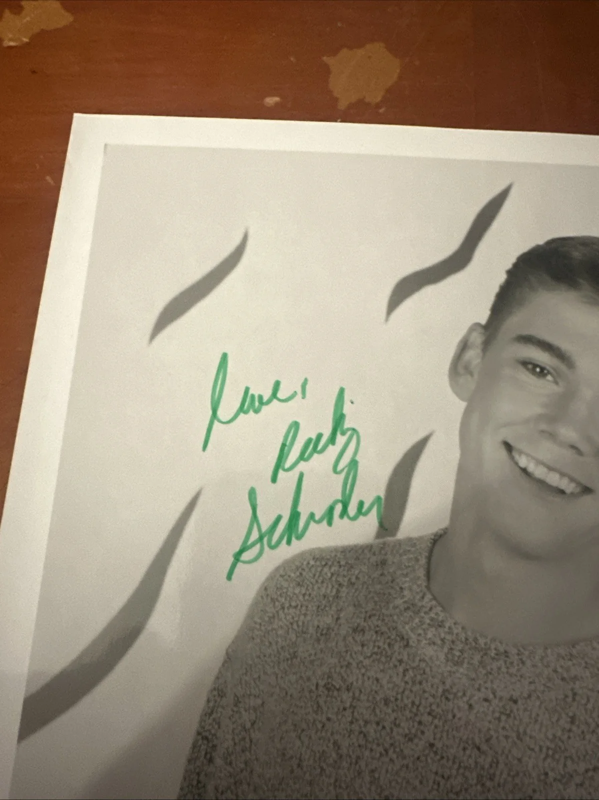 Ricky Schroder Silver Spoons Vintage Signed Autographed 8 X 10 Photo, изображение 2