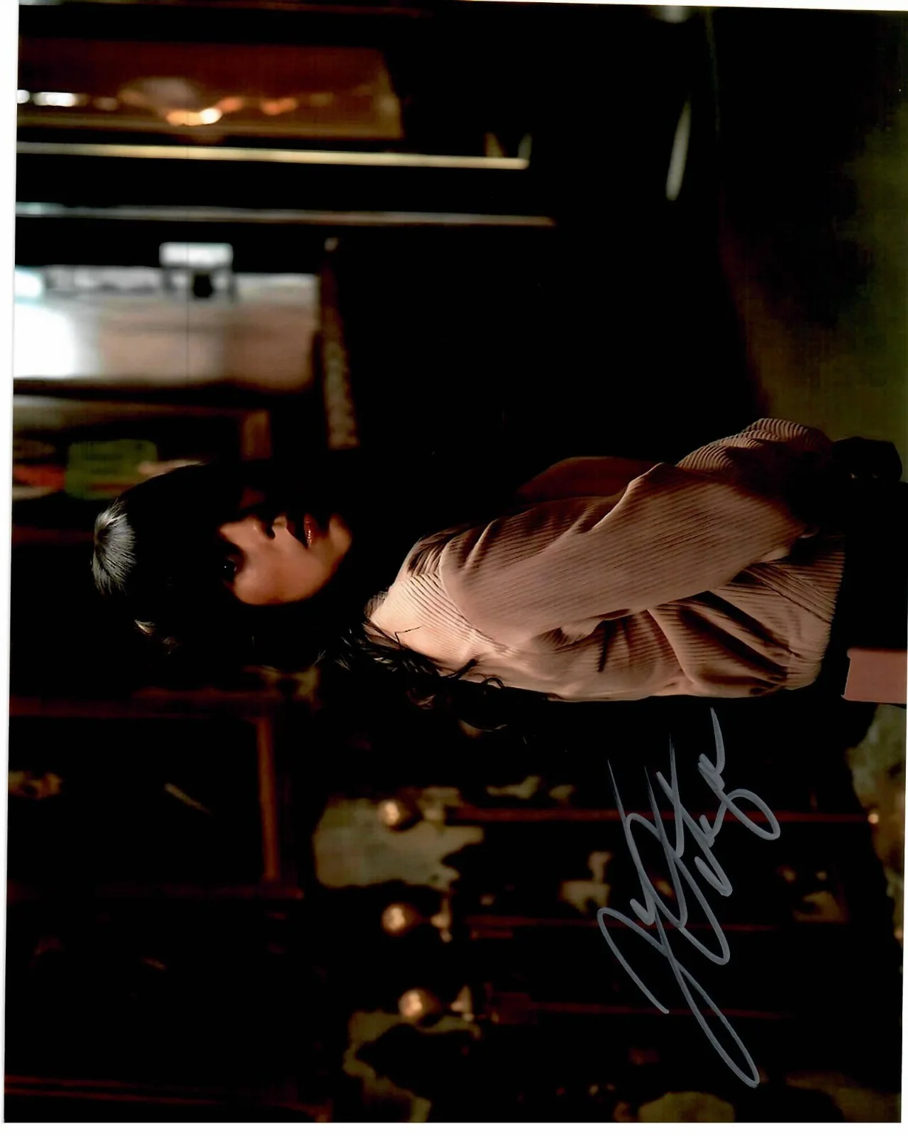 Jenna Ortega — Jenna Ortega Wednesday Movie Actress Hollywood Signed 8 x 10 Photo TTM COA, изображение 4