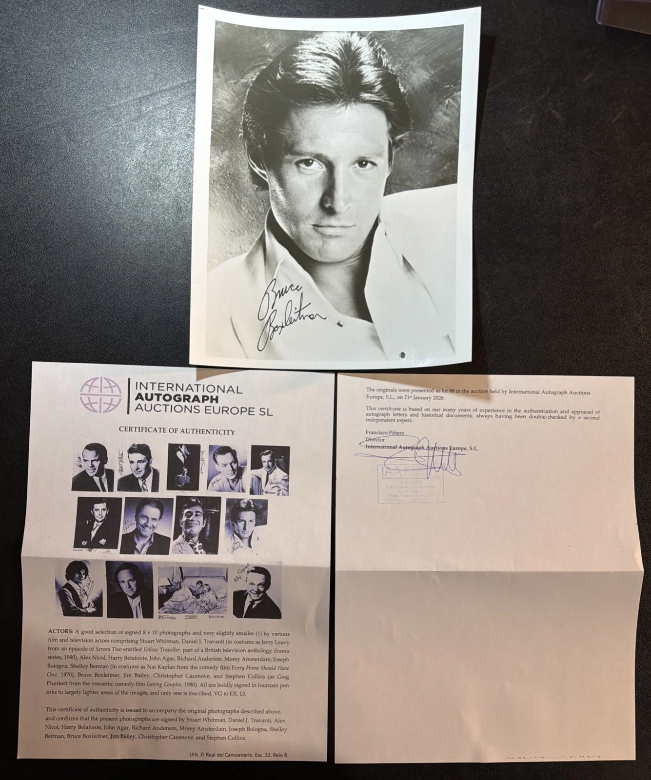 Bruce Boxleitner Signed Photo 8x10 Autograph Tron Babylon 5 Actor, image 5