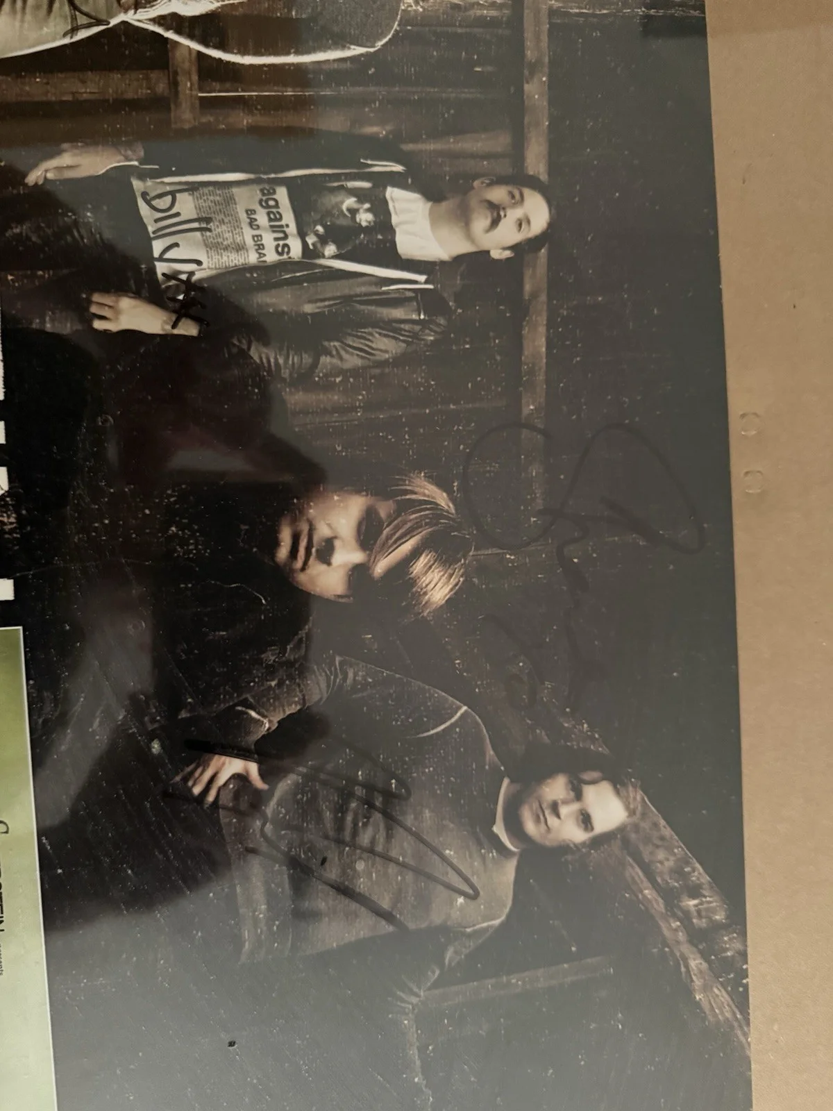 Silverstein A Shipwreck In The Sand Autographed Poster, image 2