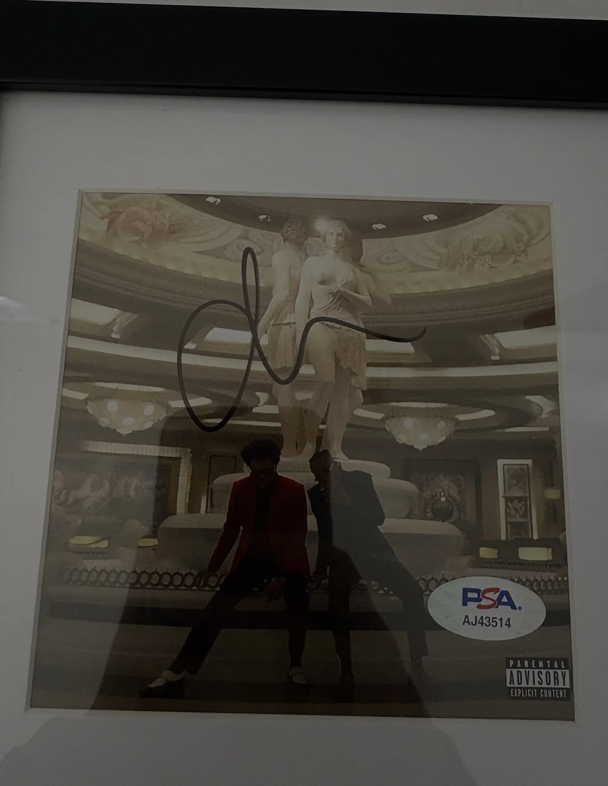 The Weeknd Collector's CD 015 Heartless Blinding Lights Signed PSA Certified, изображение 2